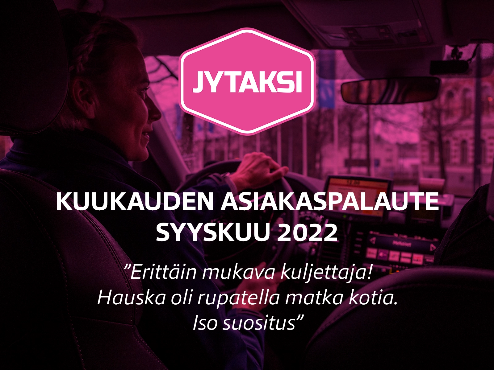 JYTAKSI-KuukaudenAsiakaspalaute-2022-9-banneri