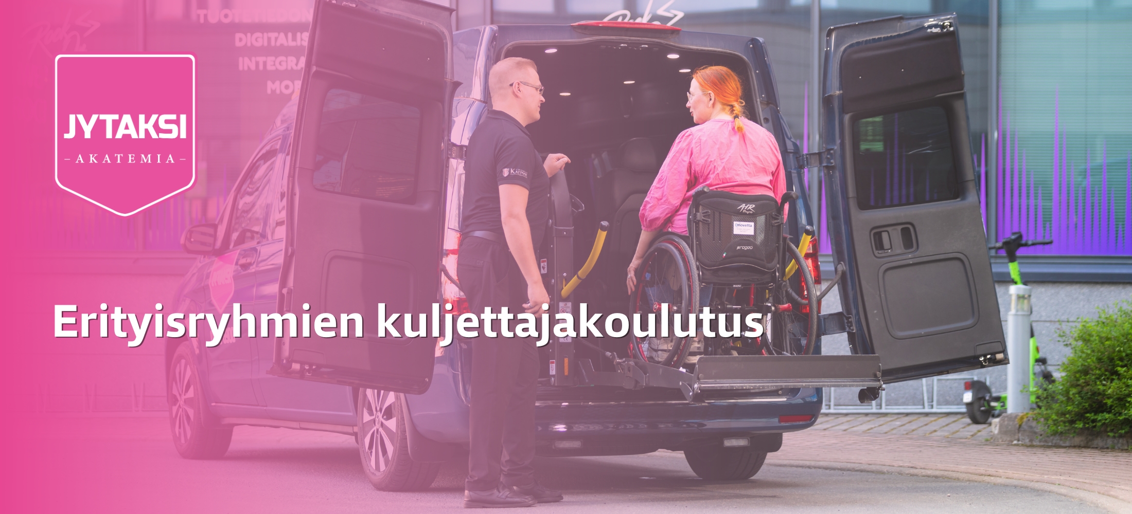 Erityisryhmien kuljettajakoulutus