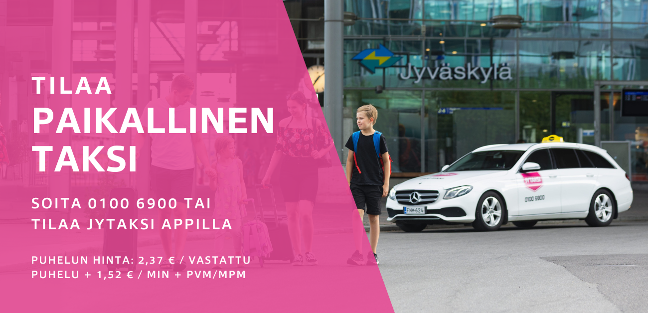 Taksi Jyväskylä 0100 6900