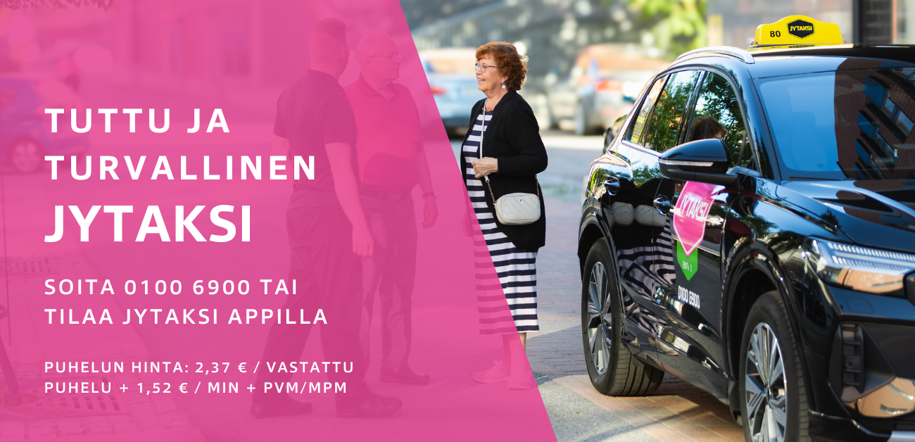 Taksi Jyväskylä 0100 6900
