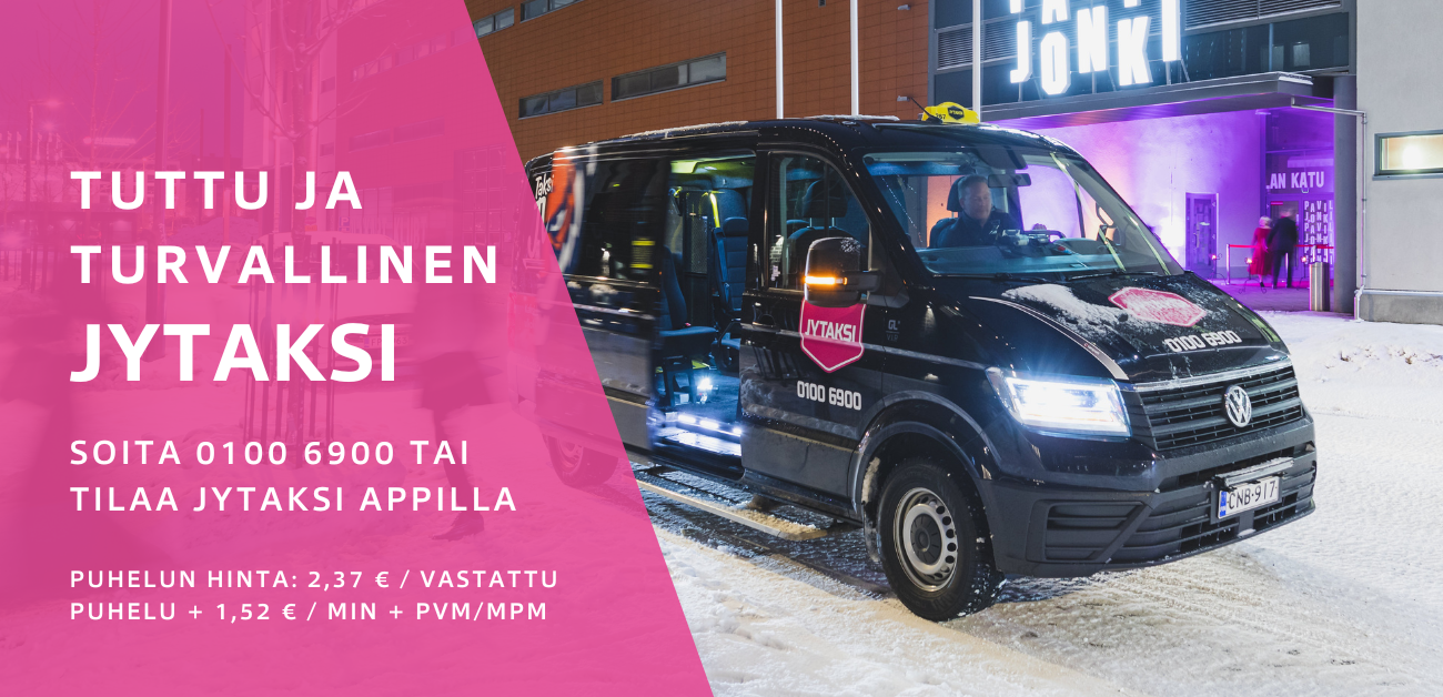 Taksi Jyväskylä 0100 6900